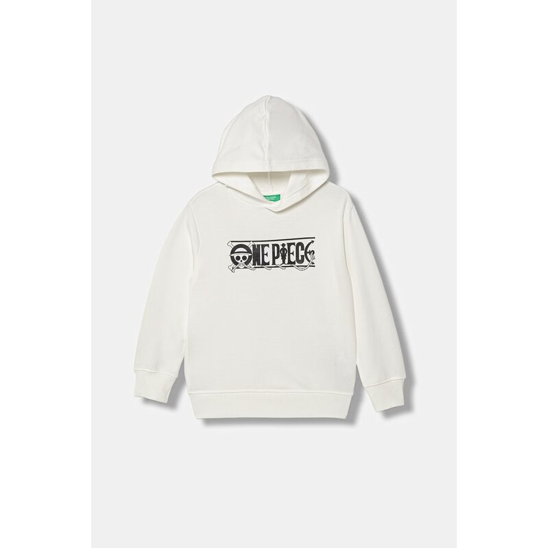 United Colors of Benetton mikina s kapucňou detská bavlnená 68263295