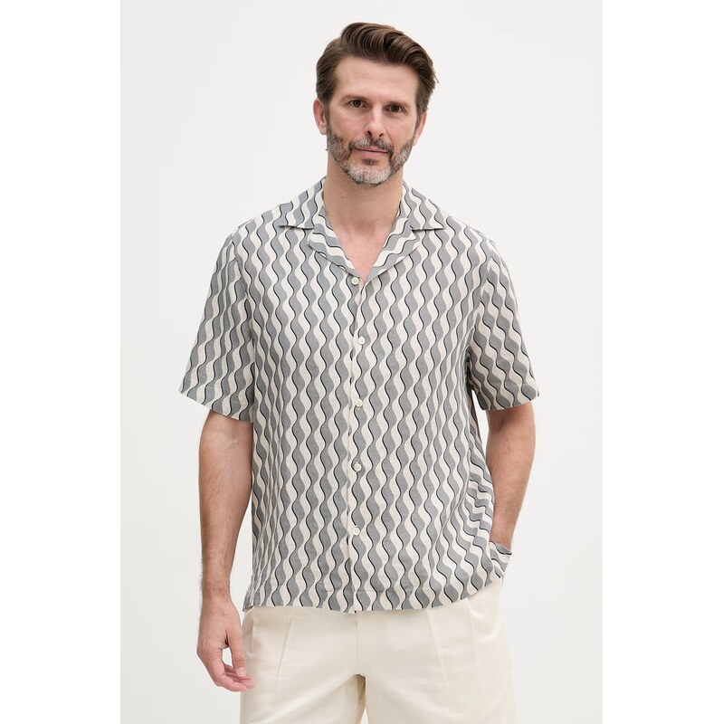 Frescobol Carioca košeľa pánska ľanová 68263350