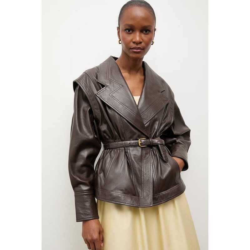 Dámska kožená bunda Answear.LAB NOOR z kolekcie Unscripted 68263267