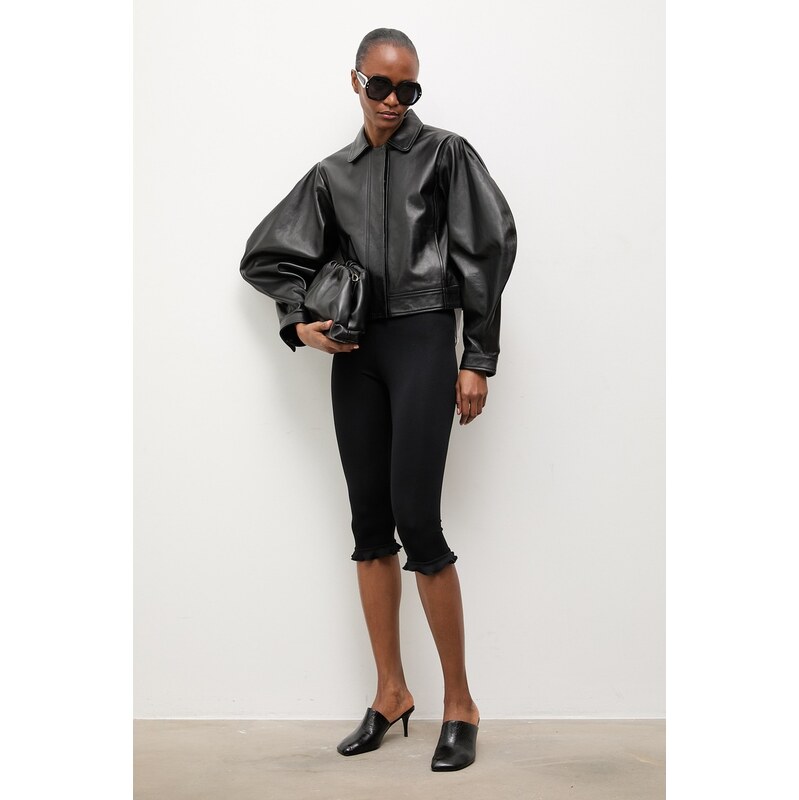 Dámska kožená bunda Answear.LAB LEYLANI z kolekcie Unscripted 68263268