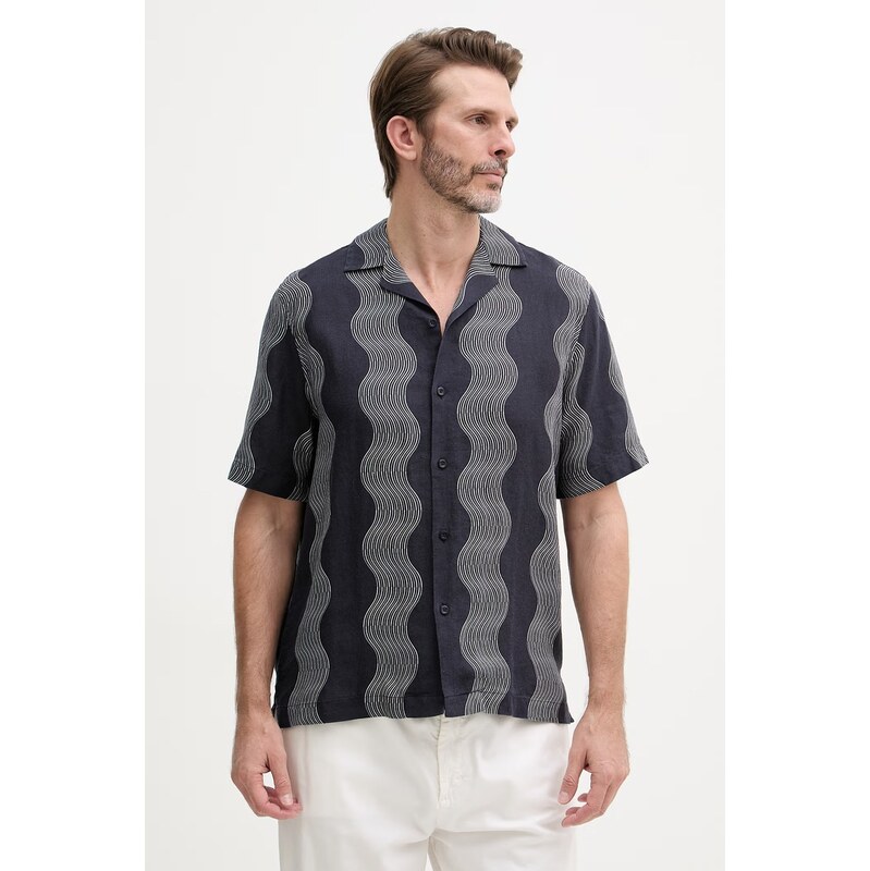 Frescobol Carioca košeľa pánska ľanová 68263463