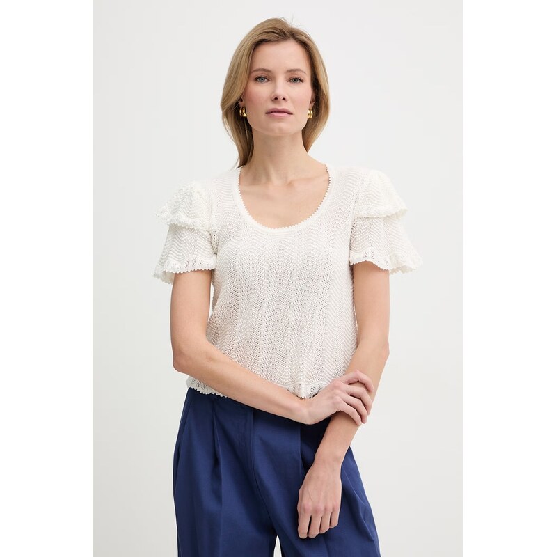 Twinset dámsky bavlnený sveter 68263642