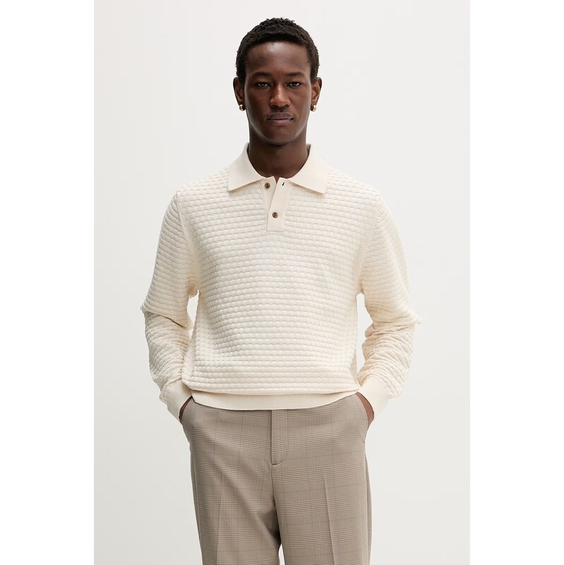 Les Deux pánsky bavlnený sveter Billy 68263638