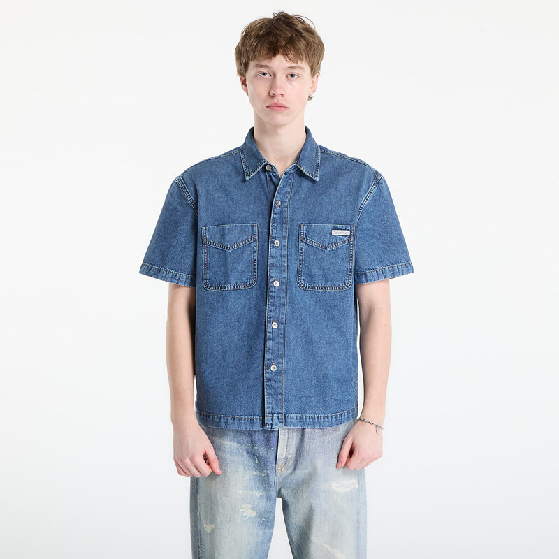 Košeľa Calvin Klein Jeans Shirt Beckford Blue XL 68264246