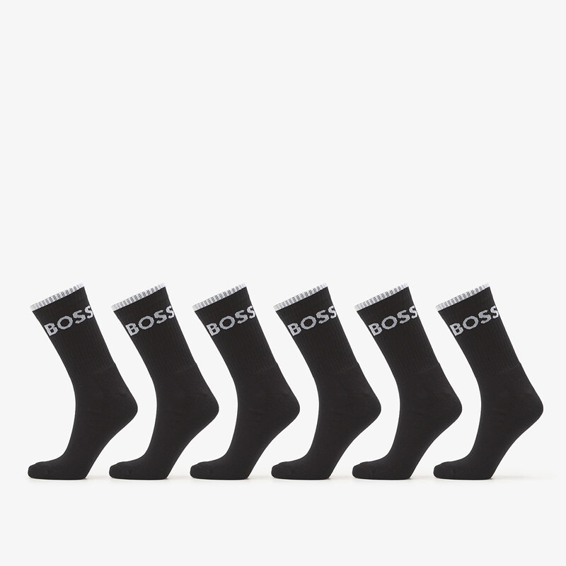 Hugo Boss 6-Pack QS Stripe CC Socks Black 39-42 68264261