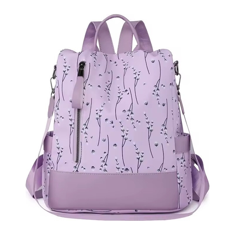 Lifestyle Dámsky Crossbody batôžtek s popruhom Mačičky Fialový 65225799