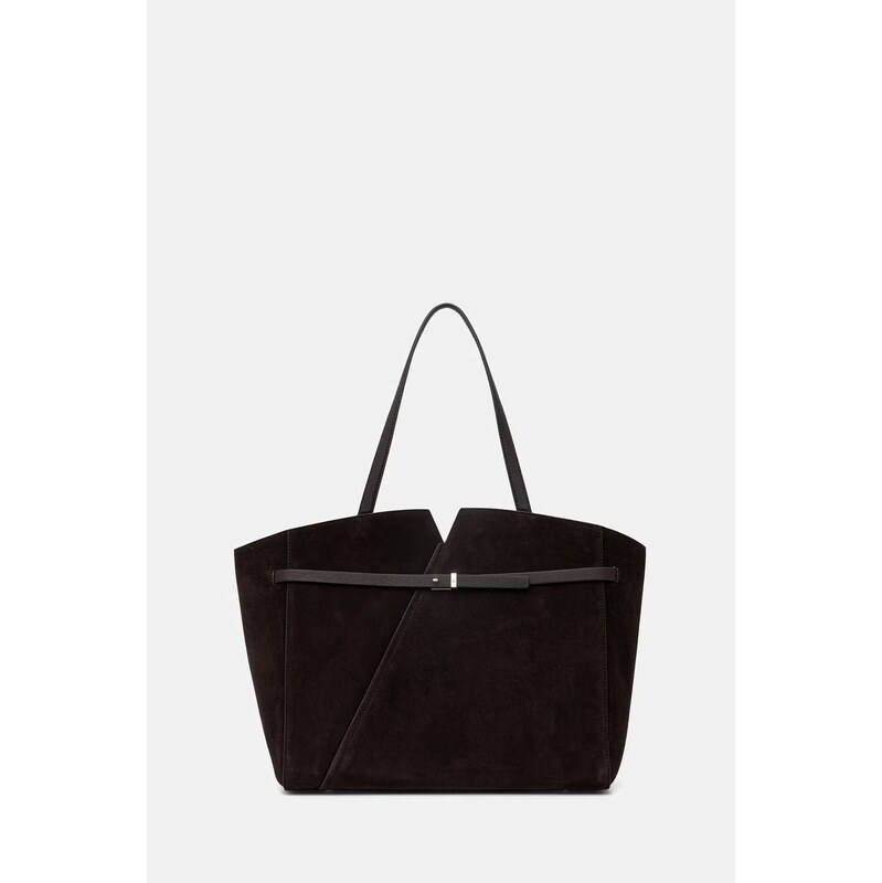 BOSS kabelka typu shopper dámska semišová 68264710