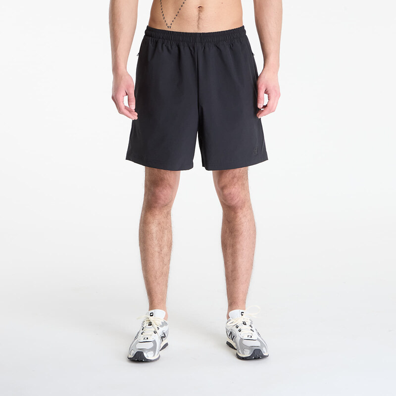Šortky New Balance Athletics Stretch Woven Short 7 Black XL 68265634