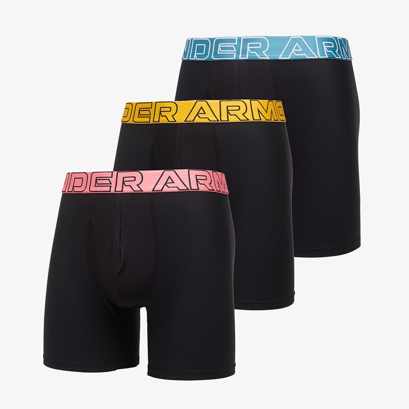 Under Armour Performance Tech - Solid 6in - 3pk BLACK 68268126