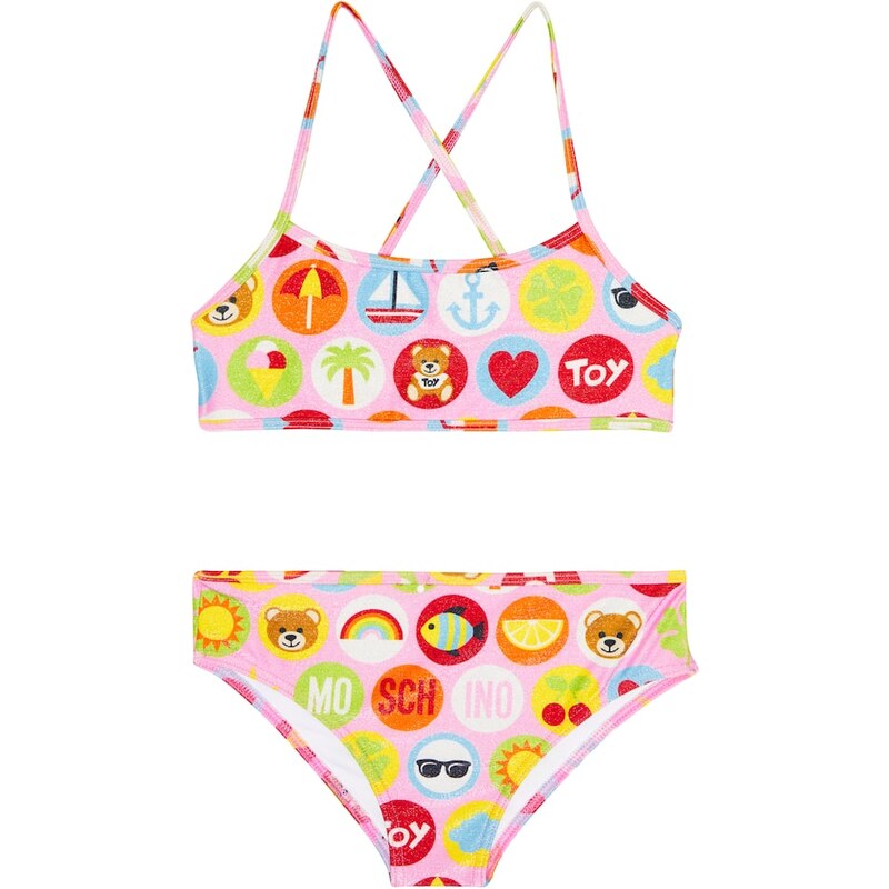 Moschino Kids Printed bikini 68283805