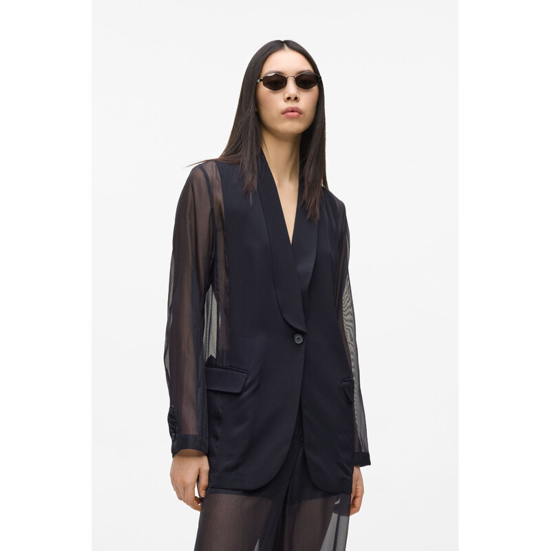 SAKO KARL LAGERFELD ORGANZA FASHION BLAZER 68281171