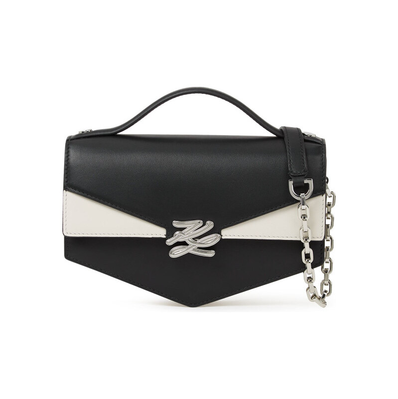 KABELKA KARL LAGERFELD K/STUDIO AUTOGRAPH SM CB BL/WH 68281200