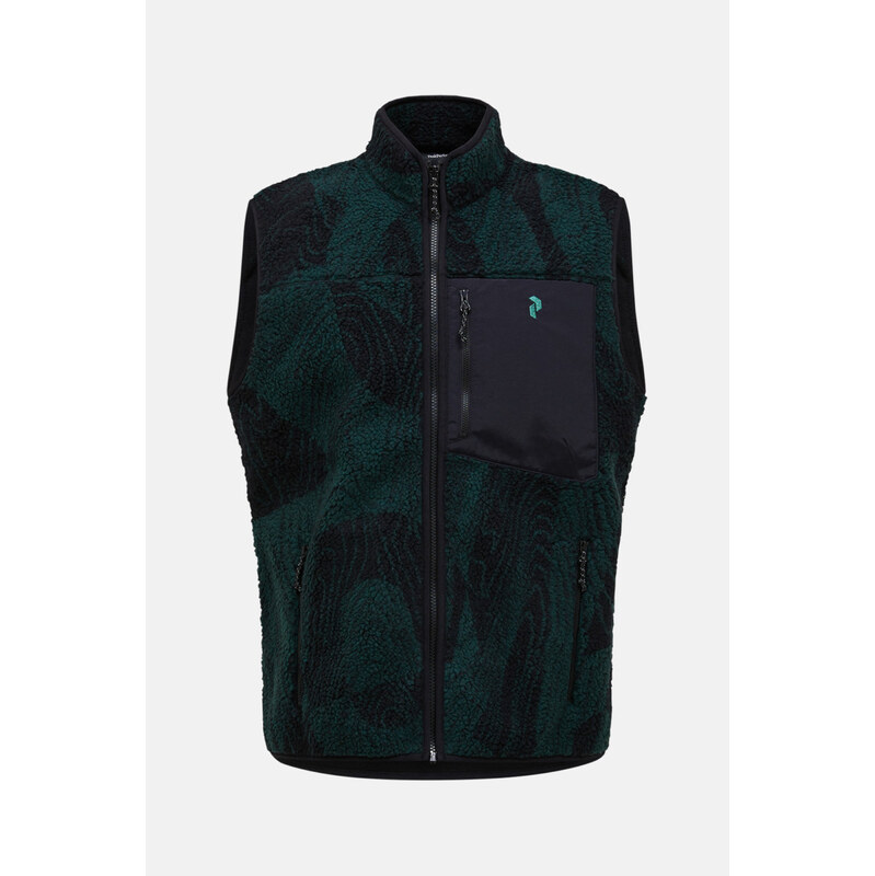 VESTA PEAK PERFORMANCE M GRAPHIC PILE VEST 68281118