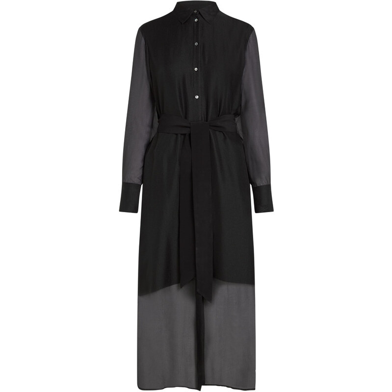 ŠATY KARL LAGERFELD ORGANZA SHIRT DRESS 68281153