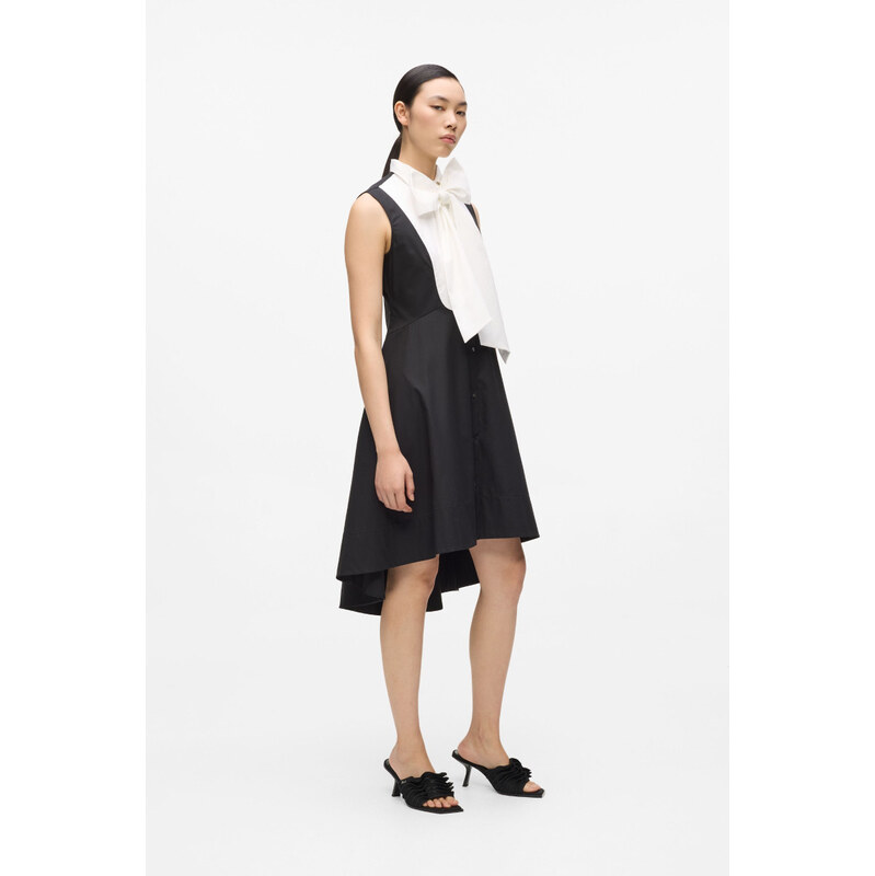 ŠATY KARL LAGERFELD BOW FASHION SHIRT DRESS 68281159