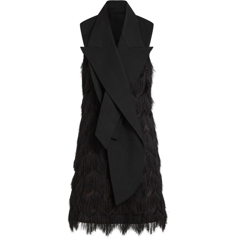 ŠATY KARL LAGERFELD STUDIO TAILORED FRINGE DRESS 68281166