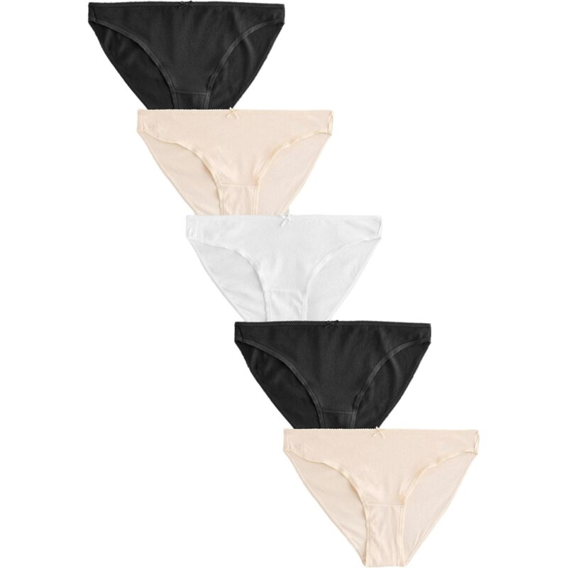 Next Nohavičky béžová / čierna / biela 68281380