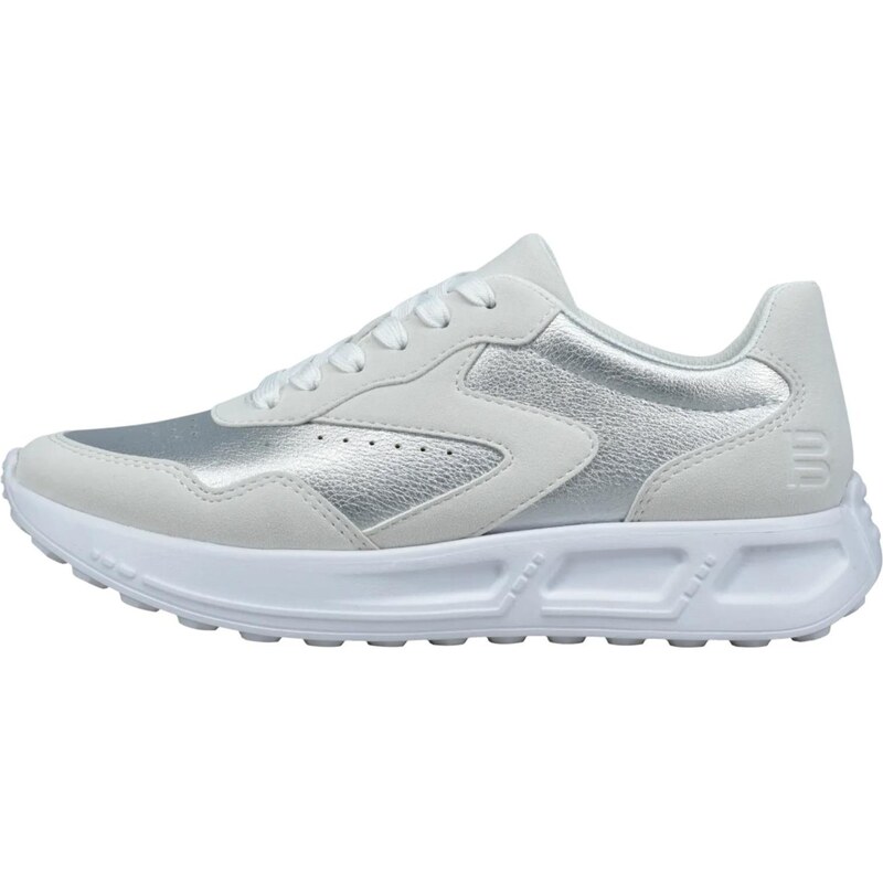 TT. BAGATT Nízke tenisky strieborná / perlovo biela 68293467