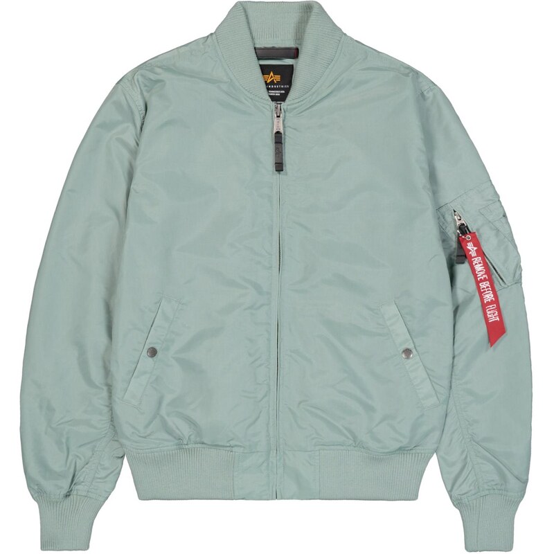 ALPHA INDUSTRIES Prechodná bunda pastelovo zelená 68293538