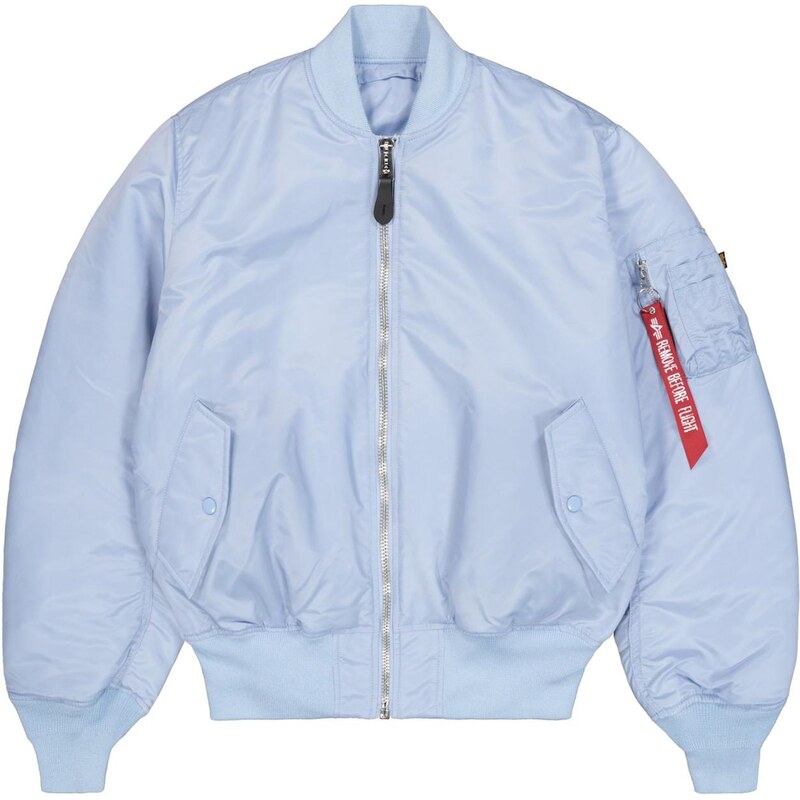 ALPHA INDUSTRIES Prechodná bunda pastelovo modrá 68293542