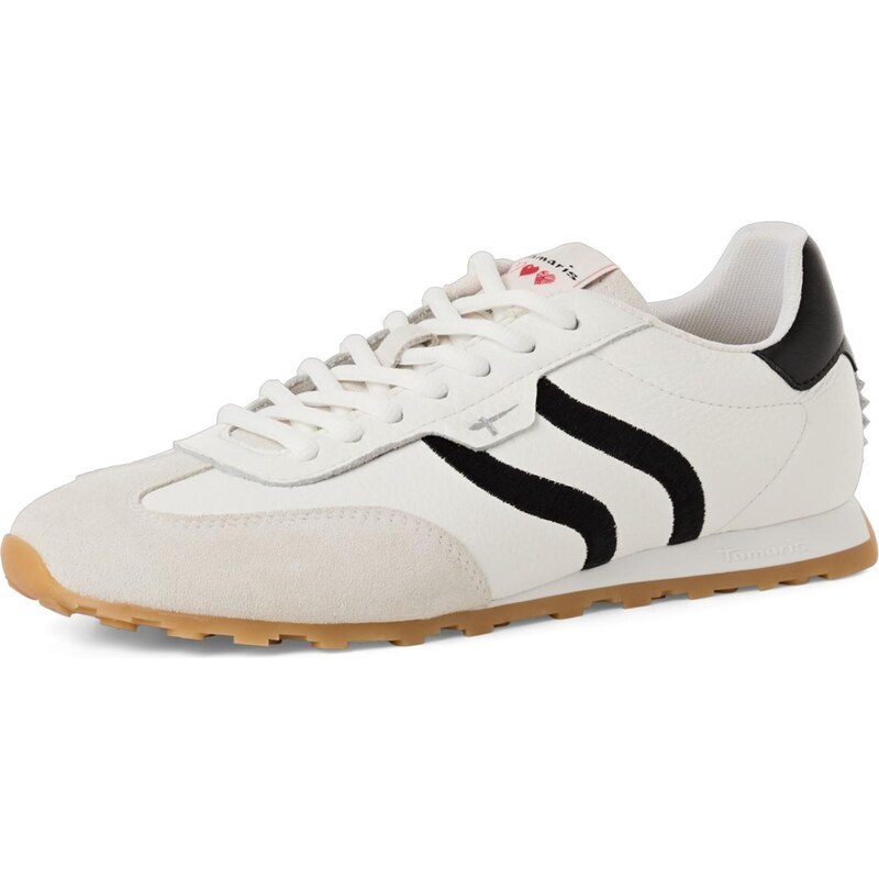 Tamaris Nízke tenisky čierna / šedobiela / prírodná biela 68293614