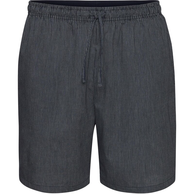 s.Oliver Pyžamové nohavice námornícka modrá / šedobiela 68293812