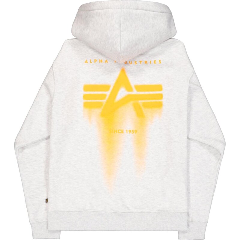 ALPHA INDUSTRIES Mikina žltá / sivá 68293833