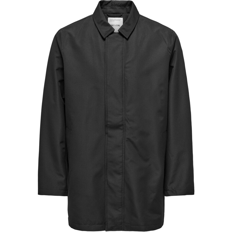 Only & Sons Prechodný kabát ONSHALL čierna 68293837