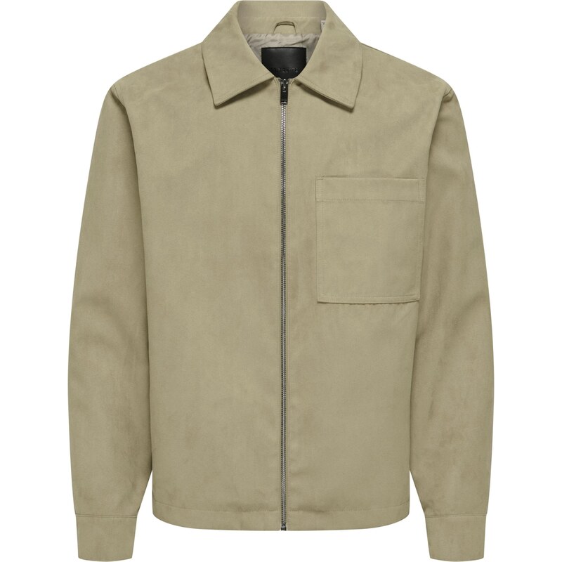 Only & Sons Prechodná bunda ONSRICK kaki 68293857