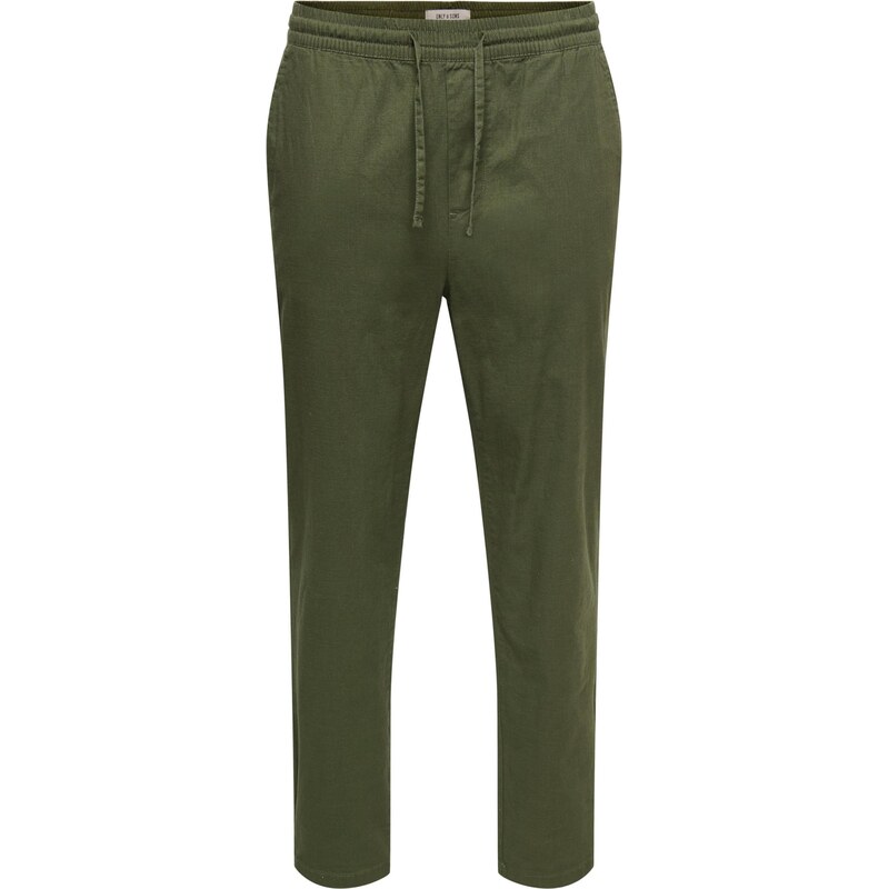 Only & Sons Nohavice ONSREID LINUS olivová 68293861