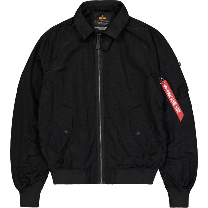 ALPHA INDUSTRIES Prechodná bunda červená / čierna 68293880