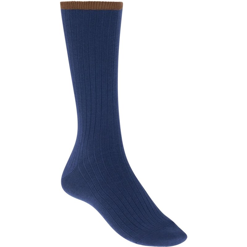 Boggi Milano Ponožky Sustainable modrá / hnedá 68293904
