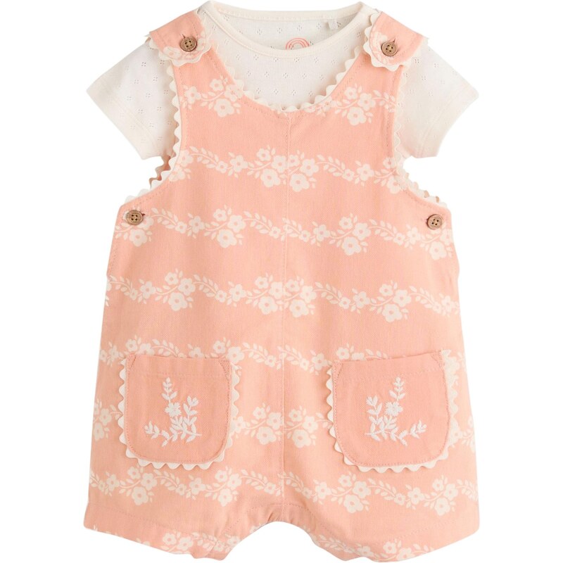 Next Set oranžová / biela 68293934