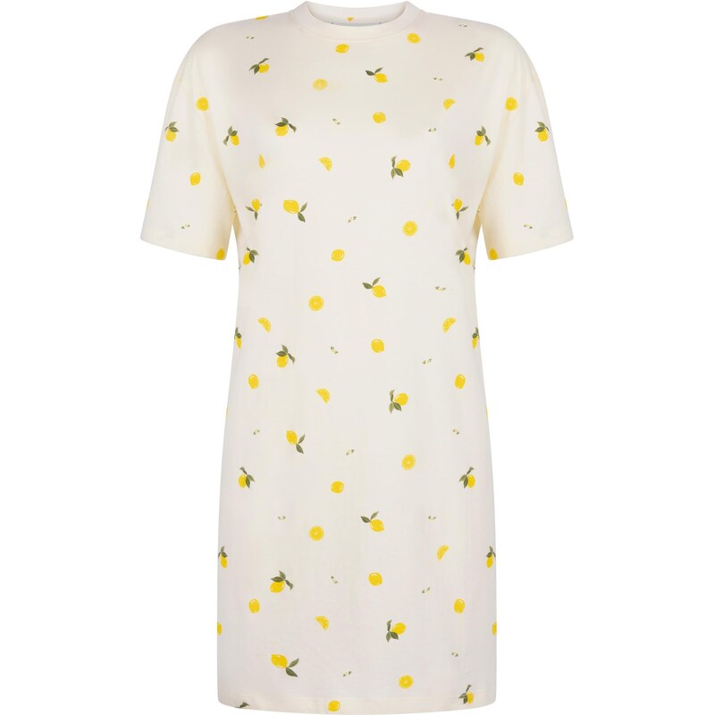 Hunkemöller Nočná košieľka žltá / svetložltá / olivová 68293941