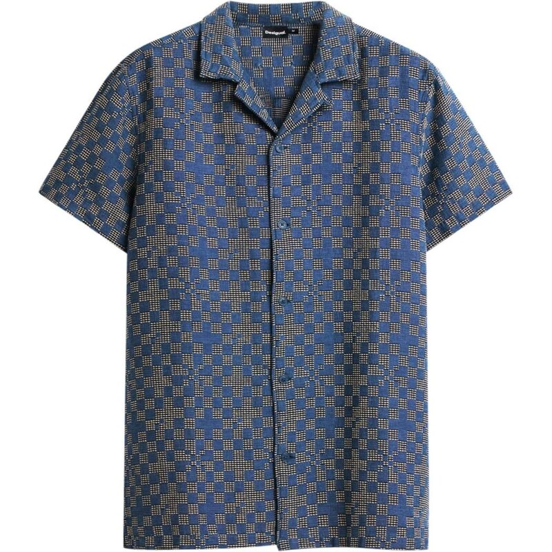 Desigual Košeľa námornícka modrá / biela 68294004