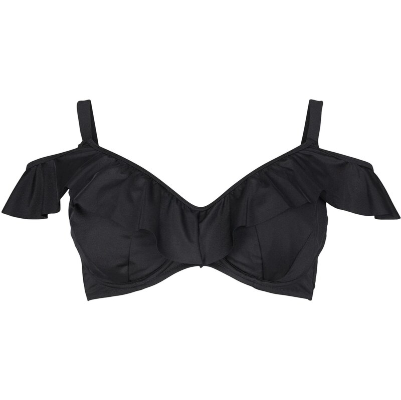 Swim by Zizzi Bikinový top Sallica čierna 68294024