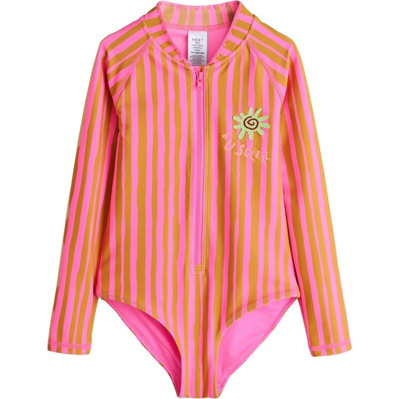 Next Jednodielne plavky zelená / oranžová / ružová / čierna 68294103