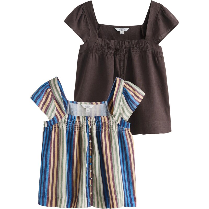 Next Top béžová / modrá / tmavohnedá / zelená 68294178