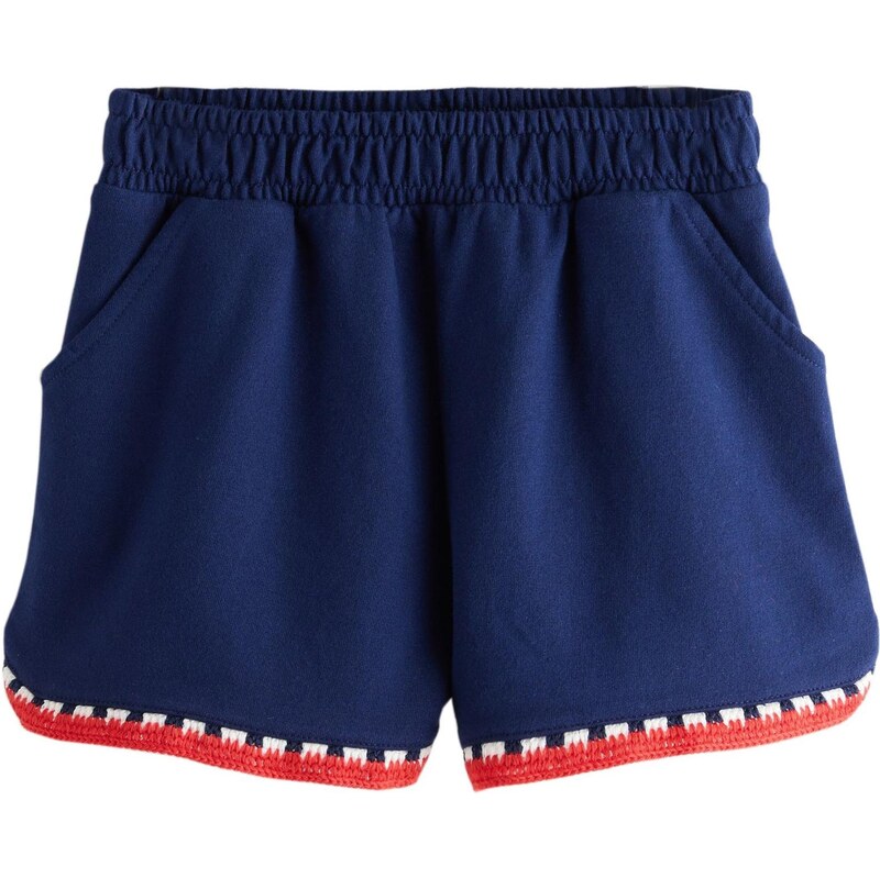 Next Nohavice námornícka modrá / tmavočervená / biela 68294314