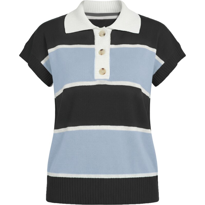 Imily Bela Sveter opálová / čierna / biela 68294363