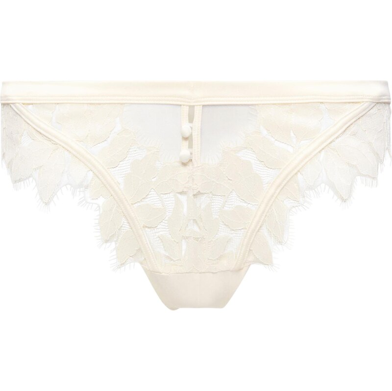 Hunkemöller Tangá Amelia šedobiela 68294356