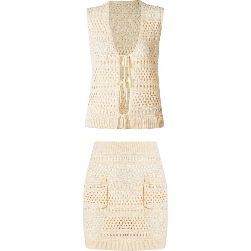 Imily Bela Kostým béžová 68294397