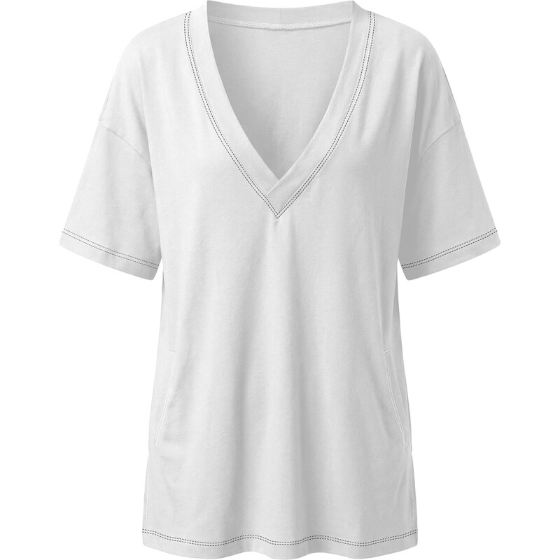 Imily Bela Oversize tričko biela 68294400