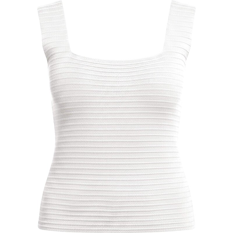 Imily Bela Vyšívaný top biela 68294652