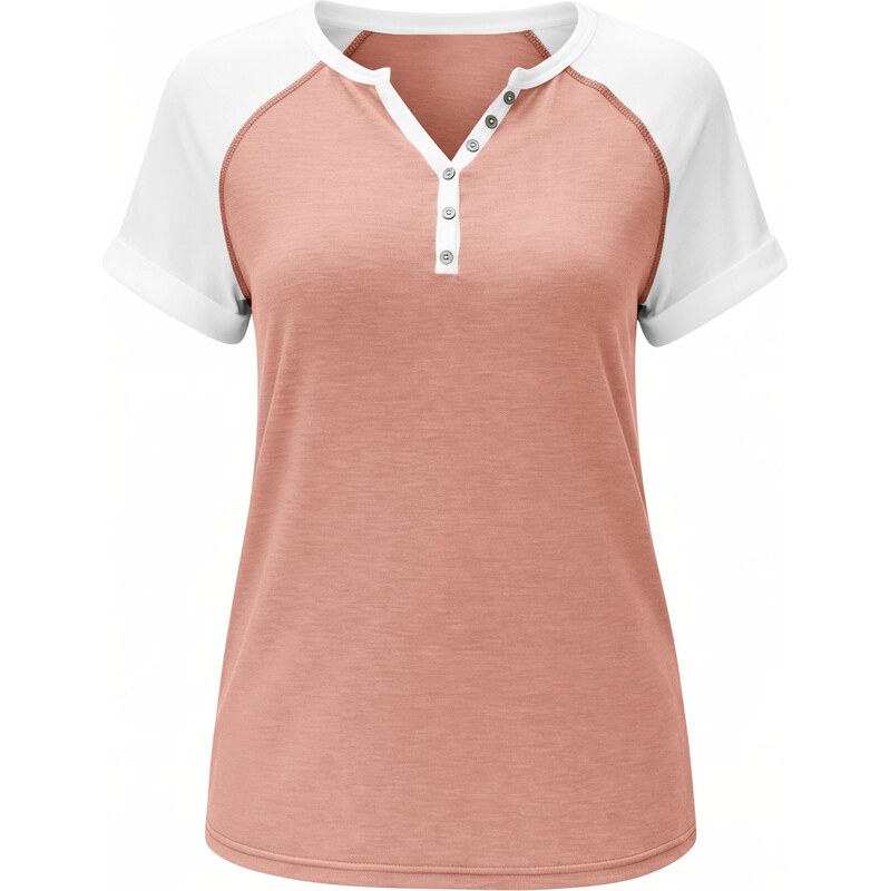 Imily Bela Tričko púdrová / biela 68294719