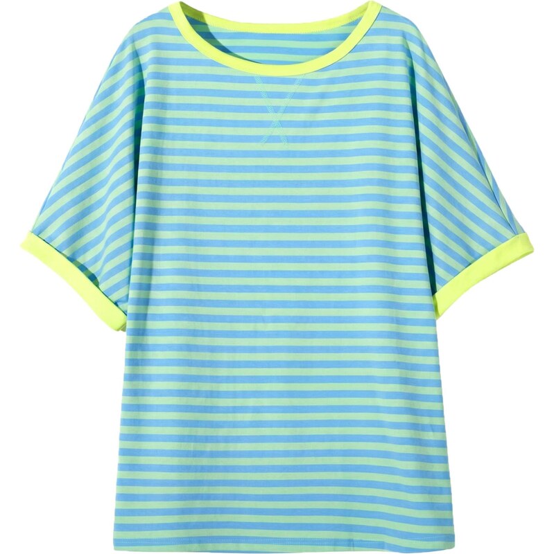 Imily Bela Tričko azúrová / jablková 68294762