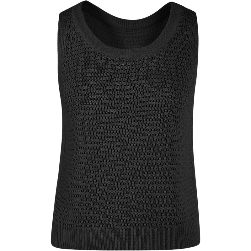 Imily Bela Vyšívaný top čierna 68294751