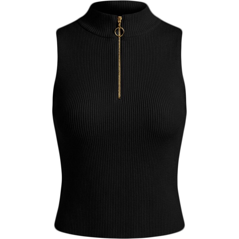 Imily Bela Vyšívaný top čierna 68294801