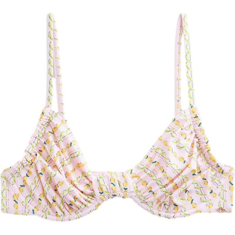 Next Bikinový top tmavozelená / oranžová / ružová / ružová 68294900