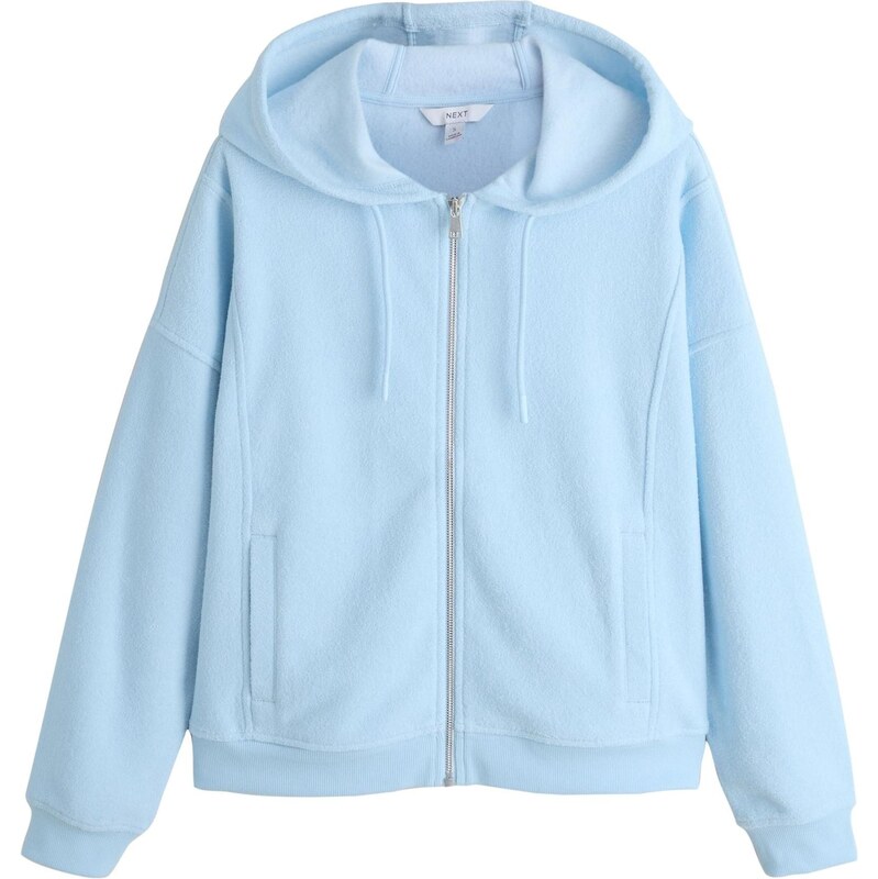 Next Tepláková bunda svetlomodrá 68294924